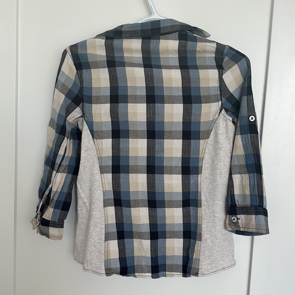 Plaid cotton shirt - Picture 3 of 4